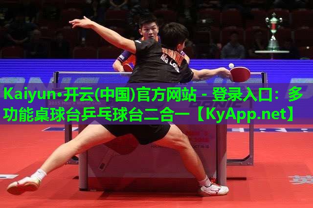 Kaiyun·开云(中国)官方网站 - 登录入口:多功能桌球台乒乓球台二合一